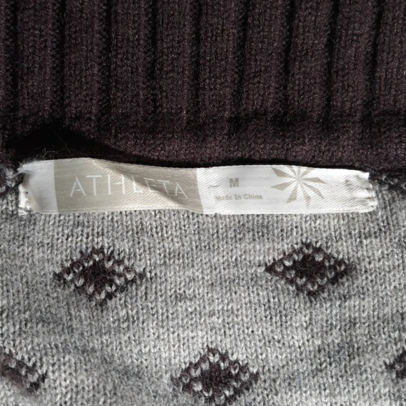 Athleta medium Teton full zip sweater jacket - Picture 3 of 5